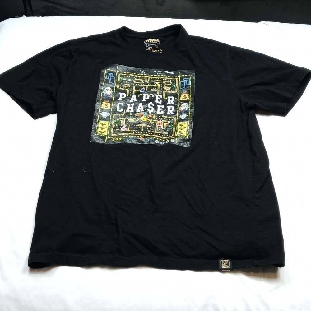 deKryptic Paper Chaser mens small t-shirt